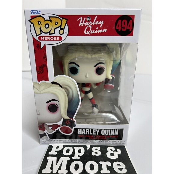 Funko Pop! DC Harley Quinn: Harley Quinn 494 Vinyl Figure Brand New - Picture 2 of 7